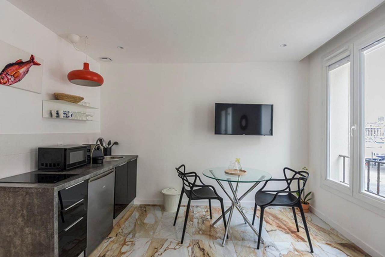 Renovated Studio On The Old Port Apartamento Marselha Exterior foto